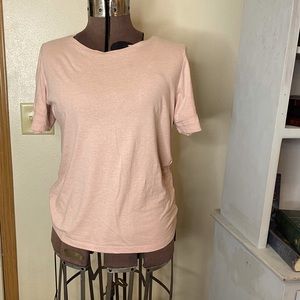 Mudd soft tee, dusty pink, size medium